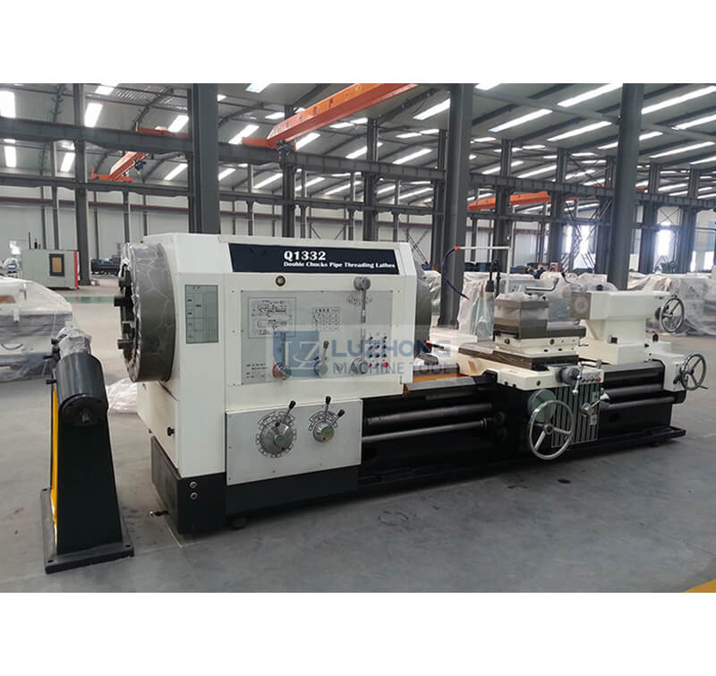 Q1332 Pipe Threading Lathe Machine