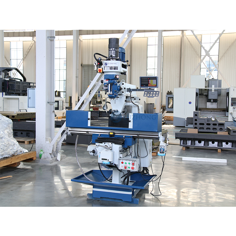Turret milling machine operation method