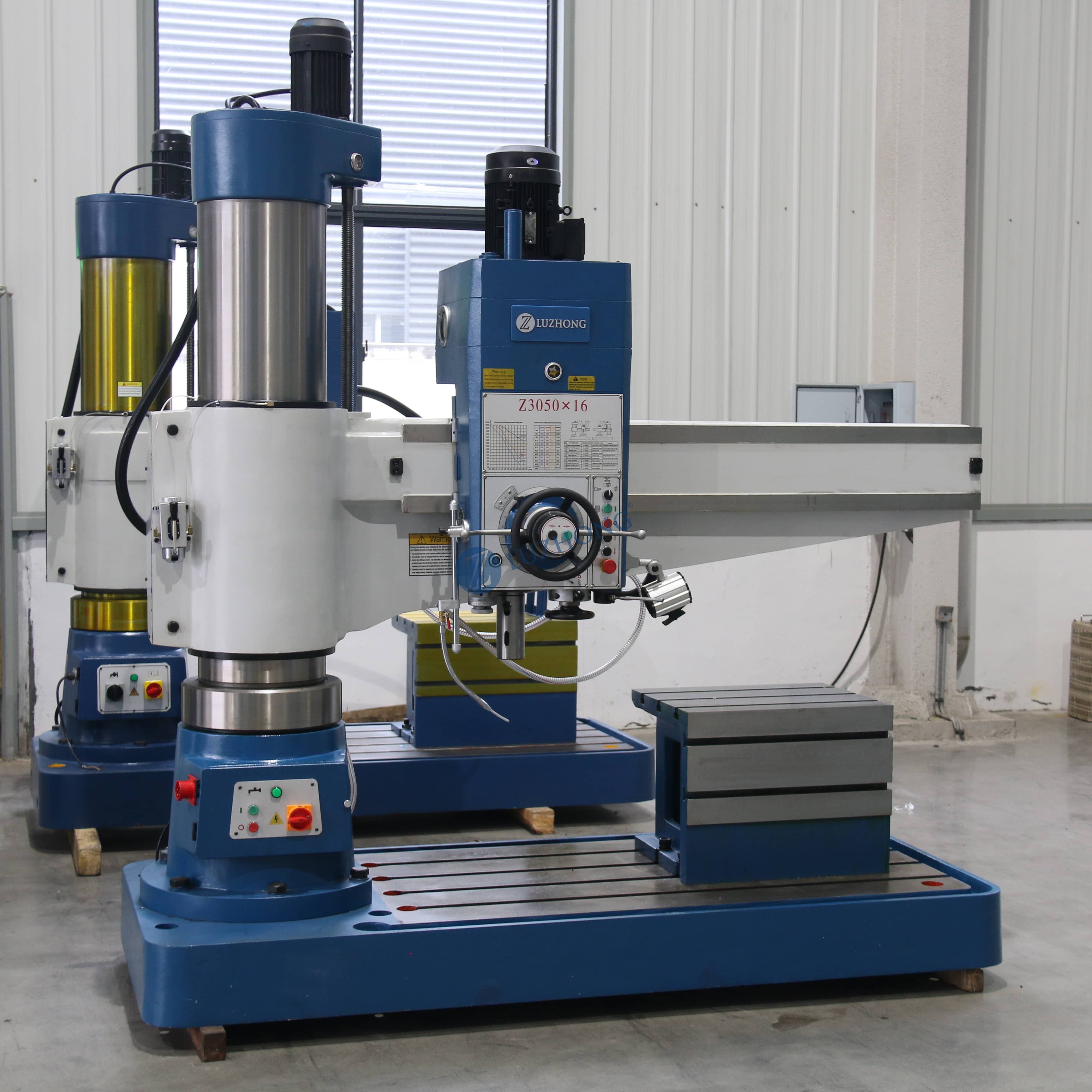 The difference between single column and double column of radial drilling machine